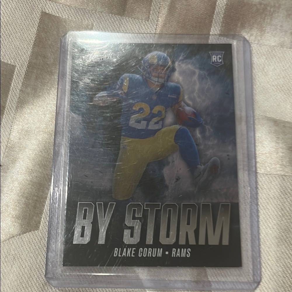 By Storm Football Trading Card